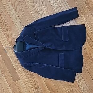 Crewcuts velvet blazer